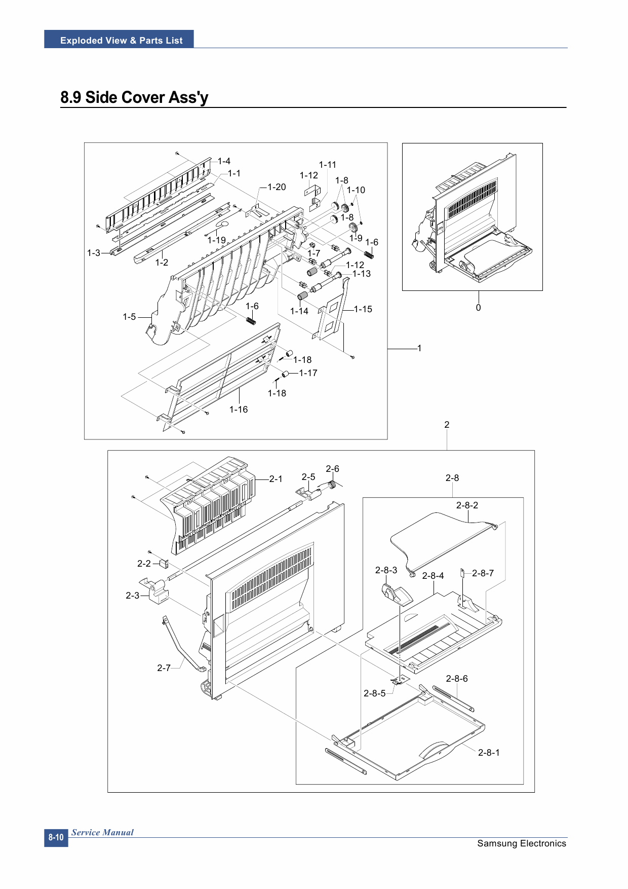Samsung Digital-Laser-MFP SCX-6122N Parts Manual-2